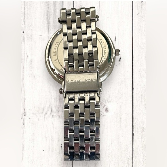 Michael Kors Women’s Silver and Turquoise Dial Face with Crystals Darci MK3403 - Picture 7 of 11